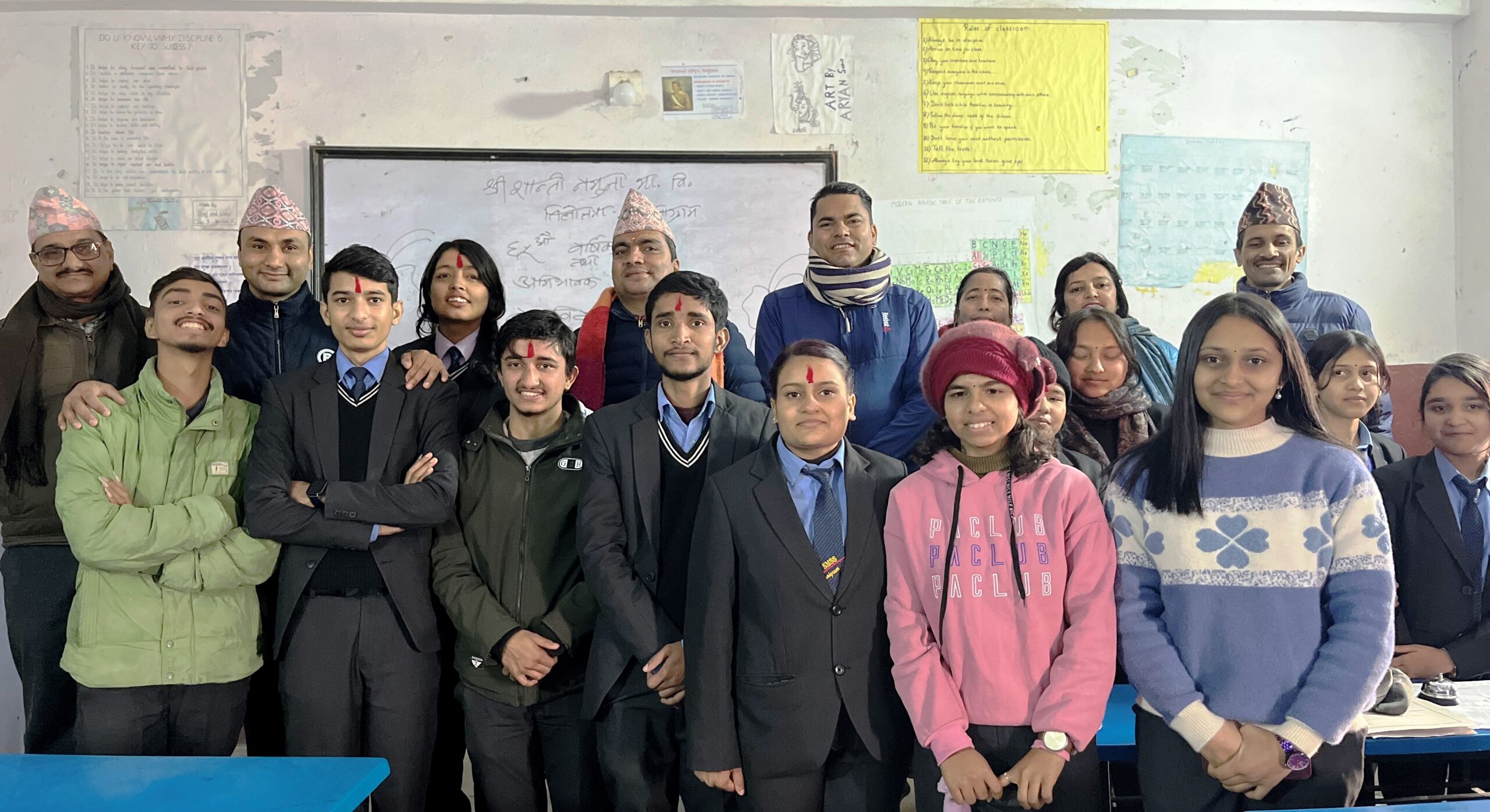 शान्ति नमुनामा रचनात्मक कार्यक्रम