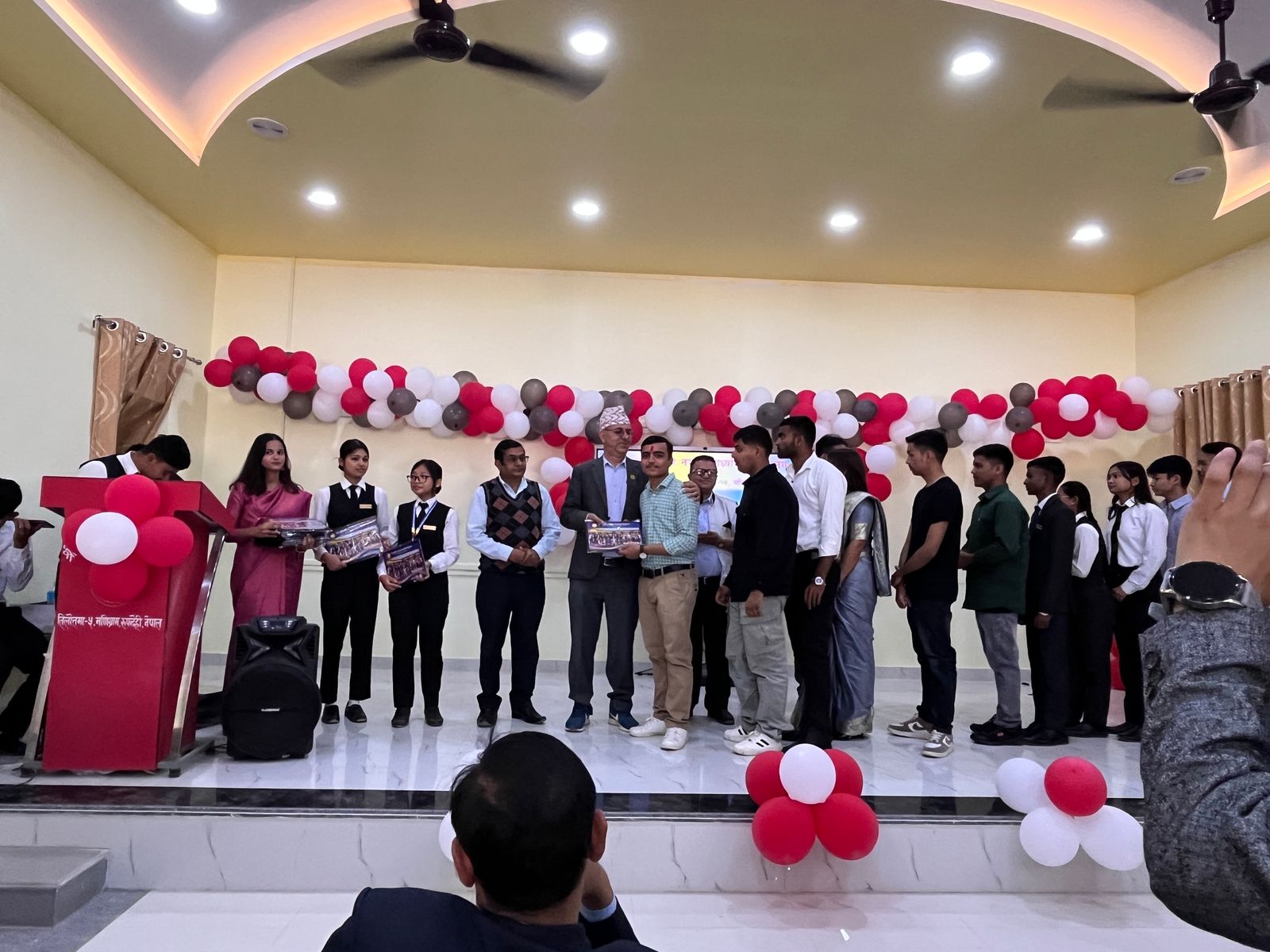 शान्ति नमुनामा विदाई कार्यक्रम