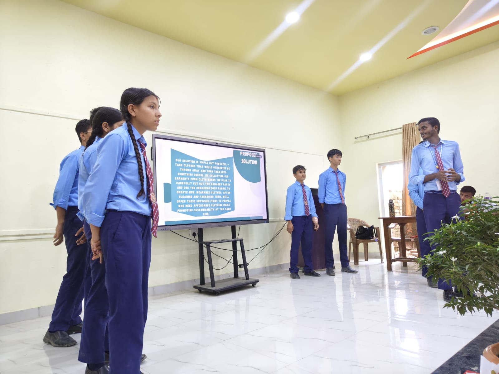 शान्ति नमुनामा उद्यमशिलता प्रस्तुतीकरण कार्यक्रम